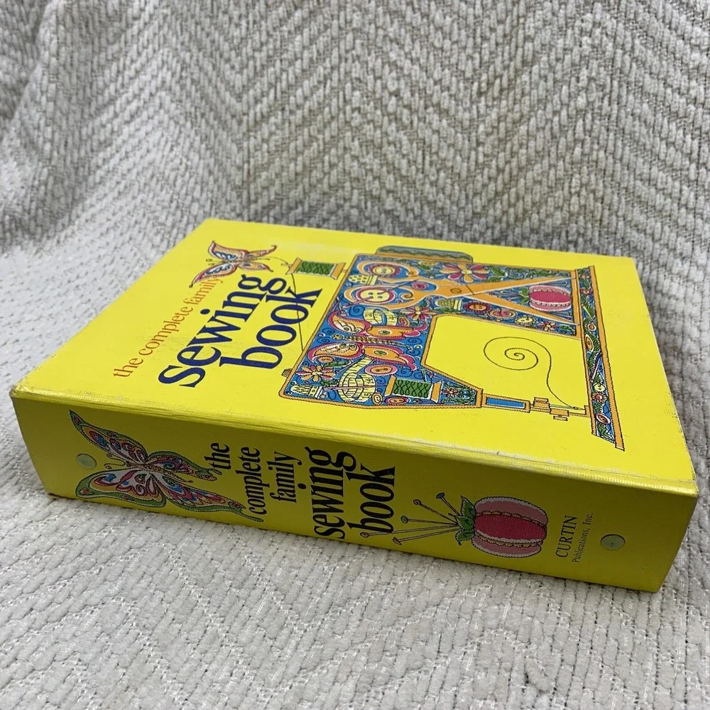 The Complete Family Sewing Book, Binder Style 1970s Beautiful Clear Instructions